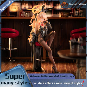 Bandai | The Smiling Professor Bunny Girl Peripheral Figurine Model Table Decoration Birthday Gift Trendy Toy Scene Decoration