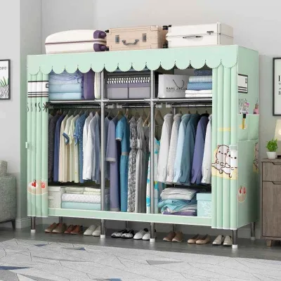 Keluojing | Alloy Connection Simple Wardrobe