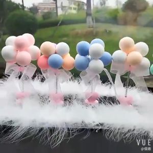 XYKJ Hiasan Mobil Balon Pajangan Hiasan Dashboard Mobil Ruangan Balon Hiasan Dashboard Mobil Lucu Mainan Unik Dalam Interior Aksesoris Mobil