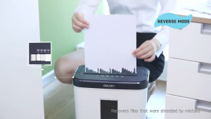 12L Paper Shredder Machine Heavy Duty Shredder Machine Can Shred Staples A4 High Quality Automatic Shredder Electric Paper Shredder E9939