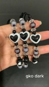 STIPA Gantungan HP Mote Gelap Ganci Kunci Karakter Tas Motor Charm Souvenir Cute Dark Color Keychain DARK LZ