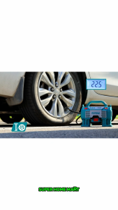 Total ปั๊มลม มินิ แบตเตอรี่ ไร้สาย 20 โวลท์ (ไม่รวมแบต และ แท่นชาร์จ รุ่น TACLI2002 ( 20V Lithium-Ion Auto Air Compressor ) ปั๊มลมพกพา ที่สูบลม เครื่องสูบลม