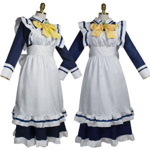 L66 Male Maid Cosplay Outfit Japanese Lolita Cute Crossed Maid Dress Cross-dressing Daily Wear L