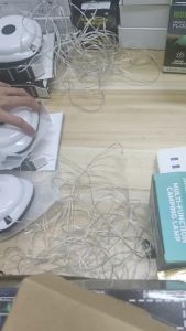 ESMARTER | Đèn Dây Cắm Trại 33Ft Tích Hợp Đèn Lồng Thiết Kế 2 Trong 1 Đèn Pin Sạc 2000mAh Dải Đèn LED Chống Nước IPX6 Dành Cho Cắm Trại Ngoài Trời