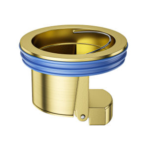 Brass Round Floor Drain Bathroom Kitchen Drain Cover Insect Resistant Odor Resistant Durable