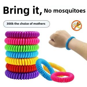 Summer Mosquito Repellent Bracelet Outdoor Carry Anti-Ding Handy Gadget Adult and Children Pregnant Women Student Organic Essence Oil Anti-Mosquito Bracelet