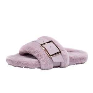 Semir | Dép Xỏ Ngón Gót Cao Giữ Ấm