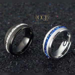 Cincin Titanium Fashion Pria Anti Karat - Shine | Aksesoris