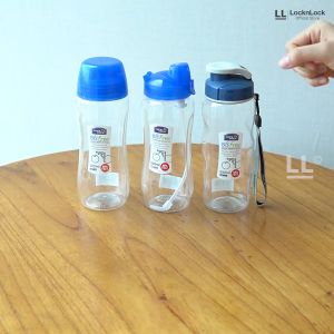 Lock & Lock Water Bottle Sports Bottle With Straw Botol Air Minum Dengan Sedotan 500ml