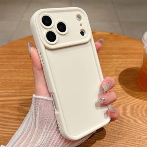 Candy Color Soft Case For iPhone 18 Pro Max 17e 18 17 16 15 14 13 12 Pro Max 17 Pro 16e Shockproof Silicone Phone Cover Fundas