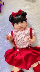 SHANIKA / CORRY OVERALL (katun jepang lembut mix baloteli mewah) baju rok sepatu bandana pakaian anak bayi perempuan cewek lucu murah terlaris cod berkualitas doremi baby shop