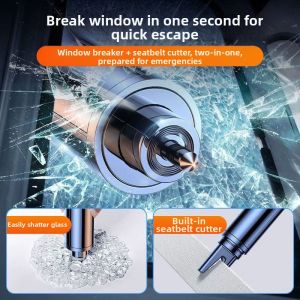 TANGJIXIONG | Multifunction Car Escape Tool Window Breaker Seatbelt Cutter