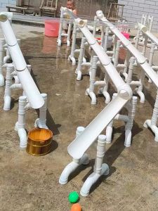 Kindergarten Outdoor Sand Water Zone Toy Sand Water Pool Pipe Material Water Ball Playing Tool Stand Water Pipe Dripper