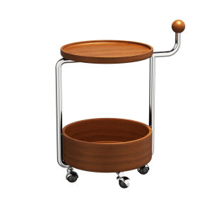 Vintage Mobile Multifunction Snack Trolley
