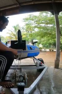 600LBS/1200LBS 1-Ways Hand Winch Crank Gear Steel Cable For 4x4 Pickup ATV Boat Gear Ratio : 3.1:1 270KG/540KG...