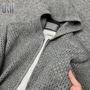 เสื้อคาร์ดิแกนถักมีฮู้ดสำหรับผู้ชาย ฤดูใบไม้ผลิและฤดูใบไม้ร่วง เสื้อคลุมกันหนาวแบบมีซิป แฟชั่นสำหรับคู่รัก เสื้อคลุมกันหนาวแบบถัก