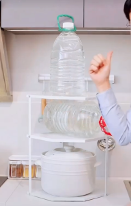 *SG Stock* Under Sink Organizer Rack Corner Organizer Rack Corner Storage Rack Countertop Organizer Rack Desktop Organizer Rack Spices and Seasoning Storage Rack Pans and Pots Storage Rack Pans Holder Pots Holder Pan Stands Pot Stands