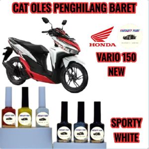 CAT OLES PENGHILANG BARET MOTOR HONDA VARIO 150 PUTIH GLOSY/SPORTY WHITE NEW TERMURAH BISA COD