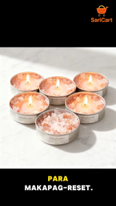 Himalayan Reset Glow Tealight Candle Set – Unscented Soy Wax for Clean Burning Relaxation & Calm Ambiance. Perfect for Meditation Stress Relief Aesthetic Home Decor Bedroom Spa Use and Gifting. Minimalist Luxury Small Candles for Daily Use