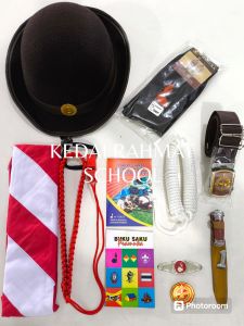 Paket Lengkap Atribut Pramuka Penggalang Penegak Putra Putri SD SMP SMA