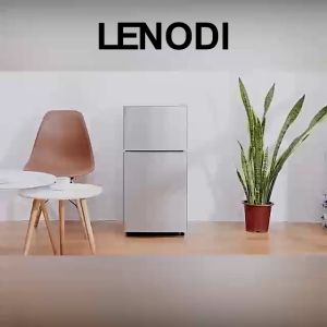 Phlinice ตู้เย็น สองประตู สําหรับใช้ในครัวเรือน ประหยัดพลังงาน สองประตู ไซส์มินิ 98L/148L ตู้เย็นความจุขนาดใหญ่ ประหยัดพลังงานอันดับ