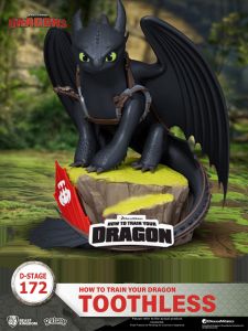 How to Train Your Dragon Night Fury Toothless Figure