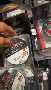 TaffSPORT Senar PE Braided Line x4 100 Meter: Benang Tali Pancing Super