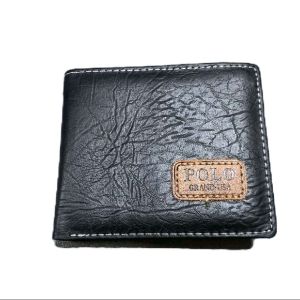 TIK Hot Item Men Short Wallet Bifold Wallet With Zipper Multiple card slots Men Wallet