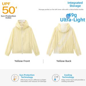JNXS | Deconstructed Lightweight Breathable Sun Protection UPF50+ Jacket