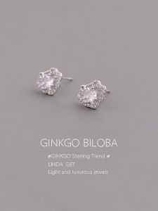 925 Sterling Silver Ear Cuff with Safety Lock And Zirconia Stones Womens Fashion Jewelry Lightweight Luxury Earrings