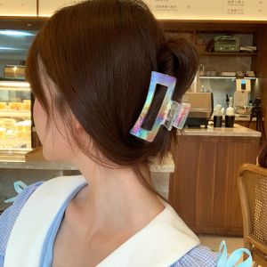 [Lady Sugar] Korean Style Summer Fashion Temperament Mermaid Color Magic Hair Pin Large Hair Claw Hair Clip for Women