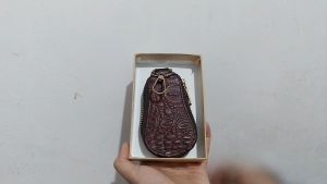 Gantungan Kunci Kulit Asli & Ganci Tebal untuk Mobil & Motor