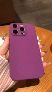 3in1 Soft Case Samsung A35 A55 5G Matte Sandstone Free Anti Gores Layar Dan Lens Camera Handphone Clear