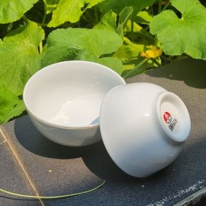 MANGKOK KERAMIK POLOS PUTIH