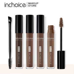 Eyebrow Dye with Makeup Brush Waterproof Matte Liquid Tinted 24HR Long Lasting Natural Brows Makeup Kit