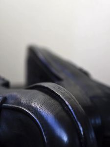 Vintage Tanned Leather Loafers Goodyear Welted Handmade