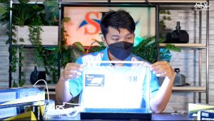 ARMADA AP P300 - Lampu LED Gantung Aquarium Aquascape P 300 20-35 cm