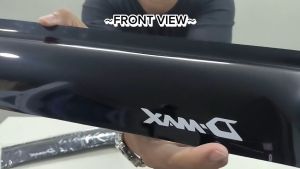 OCAS RAIN VISOR D-MAX 2021-2022 BLACK 1.8MM (11698)