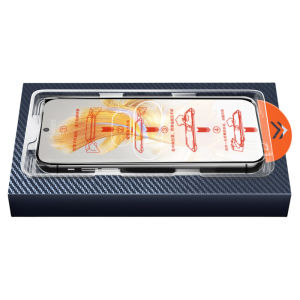 Applicable to Huawei Honor 90gt Tempered Film 80gt/No Dusty Warehouse 50se Second Stickers X40gt Full Screen X30i/X20 Explosion-Proof Blue Light Huawei Nova12/11se/7/6/5 Tempered Film Mobile Phone Film