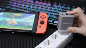 Vention Adaptor Charger Gan Switch Dock Type C Usb A HDMI Fast Charge