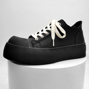 Zhu Zhengting Wang Lina Casual Thick Bottom Derby Shoes Mens High Street Style Leather Shoes Commute Leisure Board Shoes Womens Model