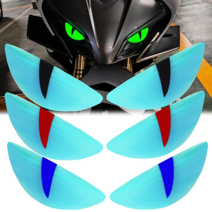 สติกเกอร์สะท้อนแสงรถจักรยานยนต์3D ส่องสว่างกระจกหน้ารถยนต์สกู๊ตเตอร์ตาน่ารัก Skuter Listrik ตกแต่งดัดแปลง