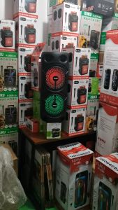 Original  K-280A Big Sound portable 8.5x2 inches Bluetooth Speaker With Free Microphone