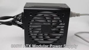 T.F.SKYWINDINTL | Nguồn Cấp Điện PC Gaming 850W Full Modular Đạt Chứng Nhận 80 PLUS Với Đầu Nối Card Đồ Họa 6 Chân & 3 Cổng SATA