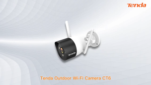 Camera Wi-Fi Ngoài Trời Tenda CT6 Độ Phân Giải 2K