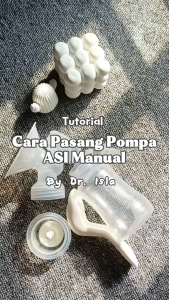 Dr.Isla Manual Massage Breast Pump Pompa ASI Nyaman BPA Free Breastpump