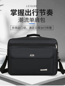 Túi Đeo Chéo Oxford Canvas Chống Mài Mòn Dung Tích Lớn Cho Nam Túi Xách Công Sở Du Lịch Túi Đựng Tài Liệu Thường Ngày Túi Đeo Vai Đơn