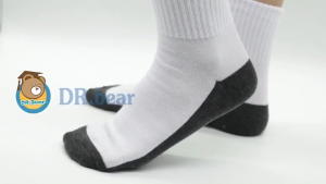 ถุงเท้านักเรียน (ยกแพ็ค 12 คู่) เนื้อผ้าดีมีคุณภาพ ชาย/หญิงใส่ได้