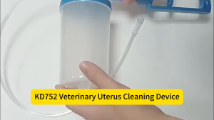 Viddavet Uterine cleaner Portable Animals Uterine Cleaning Cleaner for Uterus Irrigator Washing Device