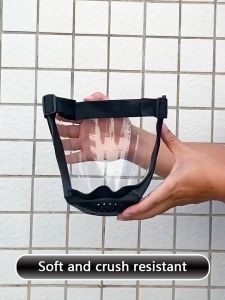 Face shield Masker Full Face Anti Fog Pelindung Wajah Penuh Ventilasi Olahraga Pelindung Wajah Transparan Motor Sepeda